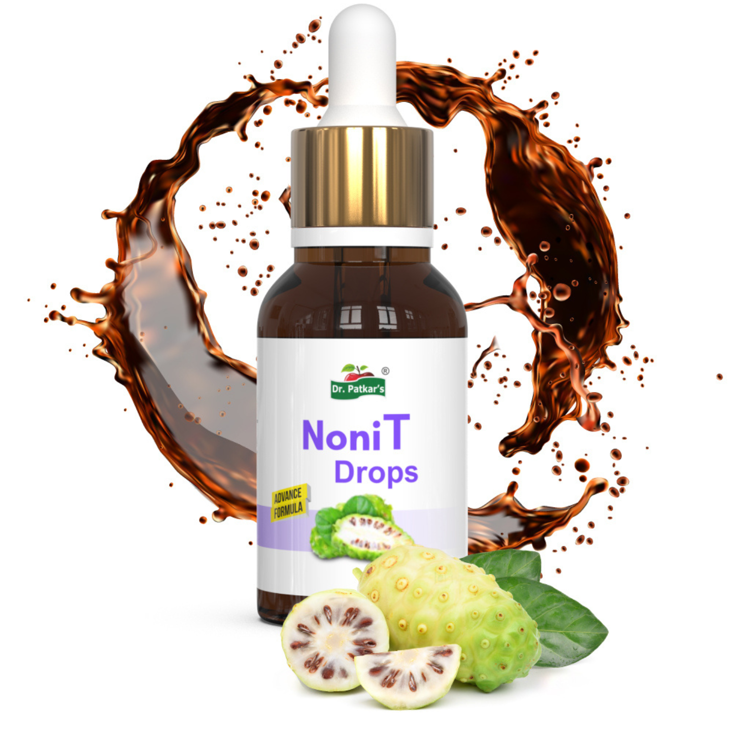 Dr. Patkar's NoniT Drops | Reduce Anxiety |Uplifts Mood |15ml